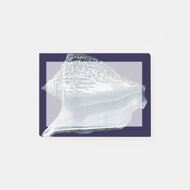 Notas Post-it® Colas de añil I (Anverso)