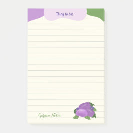 Notas Post-it® Colección Berenjena Blush & Bloom – Resplandor Mar