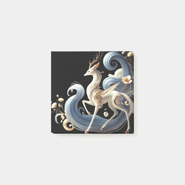 Notas Post-it® Colección de Fantasía Celestial Kirin (Anverso)