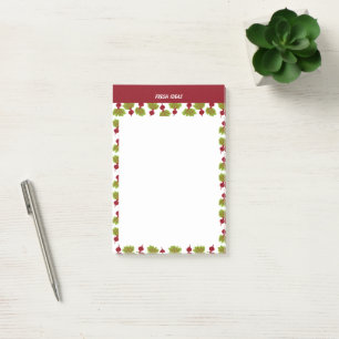 Notas Post-it® Colección de Remolacha Fresca
