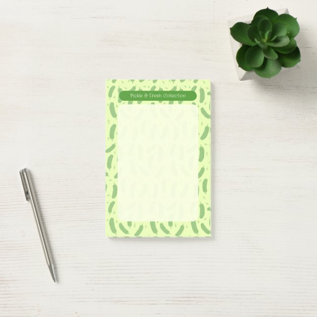 Notas Post-it® Colección Pickle & Fresh (Oficina)