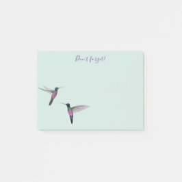 Notas Post-it® Colibrí