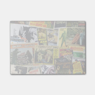 Notas Post-it® Collage de la película del monstruo