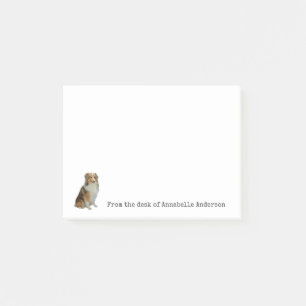 Notas Post-it® Collie Personalize Notes