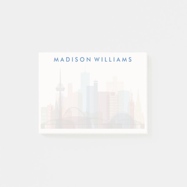 Notas Post-it® Colonia (Alemania)| Cielo urbano (Anverso)