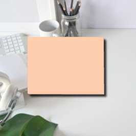 Notas Post-it® Color de moda Peach Fuzz Color sólido | Elegante