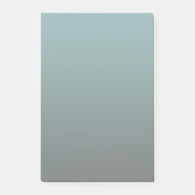 Notas Post-it® Color gris verde (Anverso)