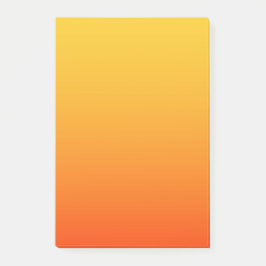 Notas Post-it® Color Naranja Amarillo