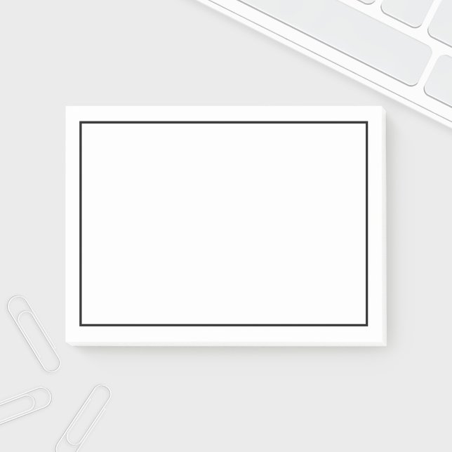 Notas Post-it® Color Personalizado en blanco (Subido por el creador)