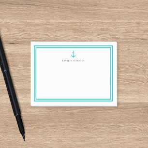Notas Post-it® Color personalizado Moderno Anclaje clásico person