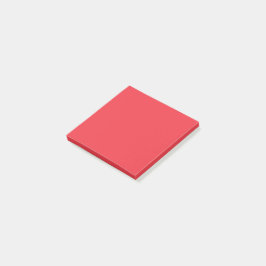 Notas Post-it® Color rojo brillante | Hex# EF3340