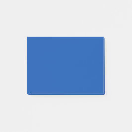 Notas Post-it® Color sólido azul cobalto