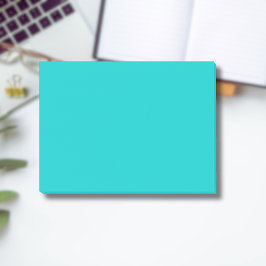 Notas Post-it® Color sólido azul de huevo Robin | Clásica | Elega