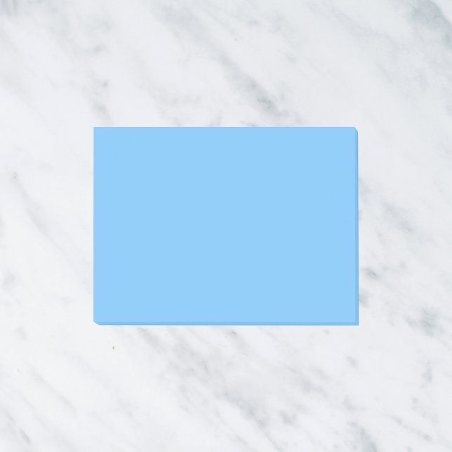 Notas Post-it® Color sólido azul maya (Subido por el creador)