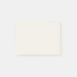 Notas Post-it® Color sólido de la pala blanca