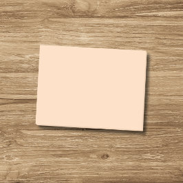 Notas Post-it® Color Sólido Melocotón Pastel | Clásico | Elegante