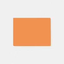 Notas Post-it® Color sólido Naranja eléctrico