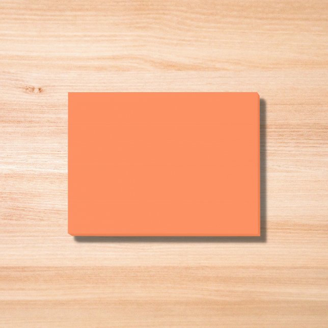 Notas Post-it® Color sólido Naranja quemado (Subido por el creador)