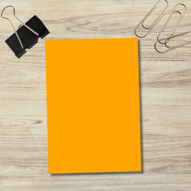 Notas Post-it® Color sólido neón Naranja | Clásica (Subido por el creador)