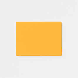 Notas Post-it® Color sólido neón Naranja | Clásica