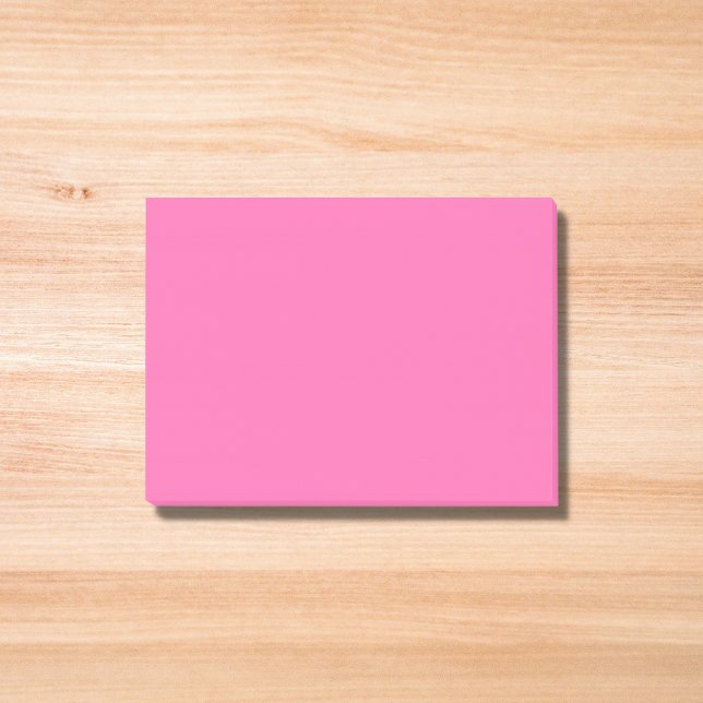 Notas Post-it® Color sólido rosa caliente (Subido por el creador)