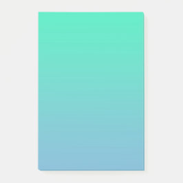 Notas Post-it® Color Verde Azul