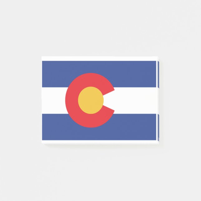 NOTAS POST-IT® COLORADO-FLAG (Anverso)