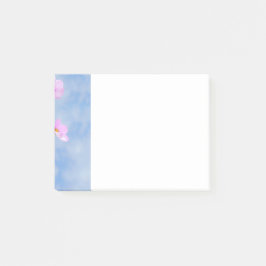 Notas Post-it® Colores delicados de las flores del bonito