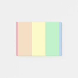 Notas Post-it® Colores pasteles