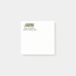 Notas Post-it® Colorful Planner Title/ Header Shopping