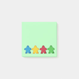 Notas Post-it® Colorida mesa de juego
