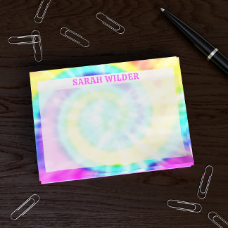 Notas Post-it® Colorido Personalizado de tinta arcoiris Post it N