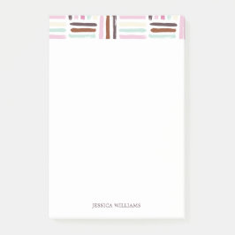 Notas Post-it® Coloridos pinceles