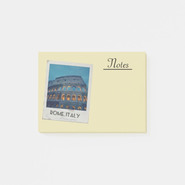 Notas Post-it® Colosseo romano de noche (Anverso)