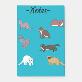 Notas Post-it® Comadrejas
