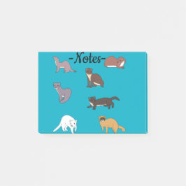 Notas Post-it® Comadrejas