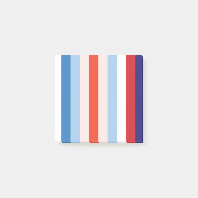 Notas Post-it® Combinación de 8 colores (Anverso)