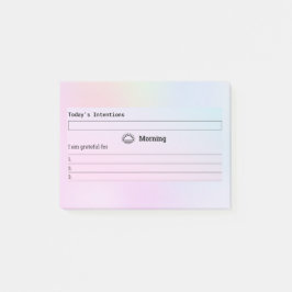 Notas Post-it® Comenzar el día con intenciones