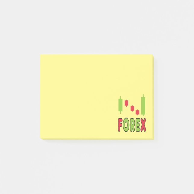 Notas Post-it® Comercio Forex FX (Anverso)