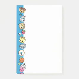 Notas Post-it® Comida de desayuno dulce