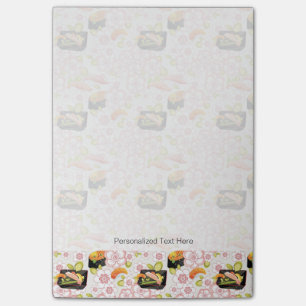 Notas Post-it® Comida japonesa: Modelo 2 del sushi
