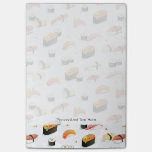 Notas Post-it® Comida japonesa: Modelo del sushi