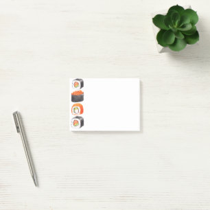 Notas Post-it® Comida sushi japonesa