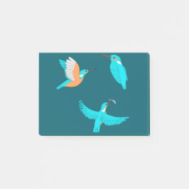 Notas Post-it® Common Kingfishers