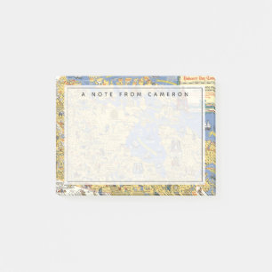 Notas Post-it® Compañía de la Bahía de Hudson - Mapa de Canad