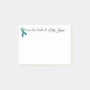 Notas Post-it® Conciencia del cáncer ovárico (completamente