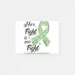 Notas Post-it® Conciencia sobre el linfoma Su lucha es nuestra lu