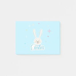 Notas Post-it® Conejito Bonito Feliz Pascua Huevos Caza Fiesta Pr