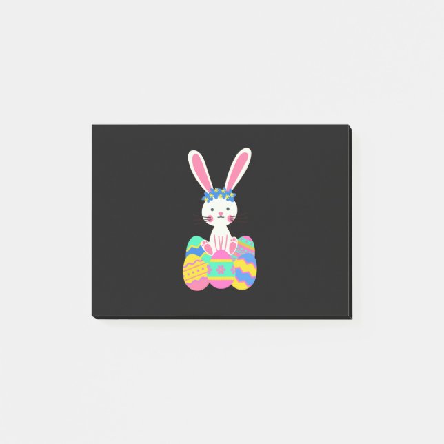 Notas Post-it® Conejito de Pascua lindo (Anverso)