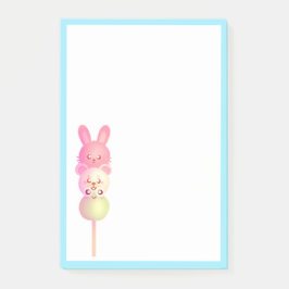 Notas Post-it® Conejito, Oso y Dango de Rana